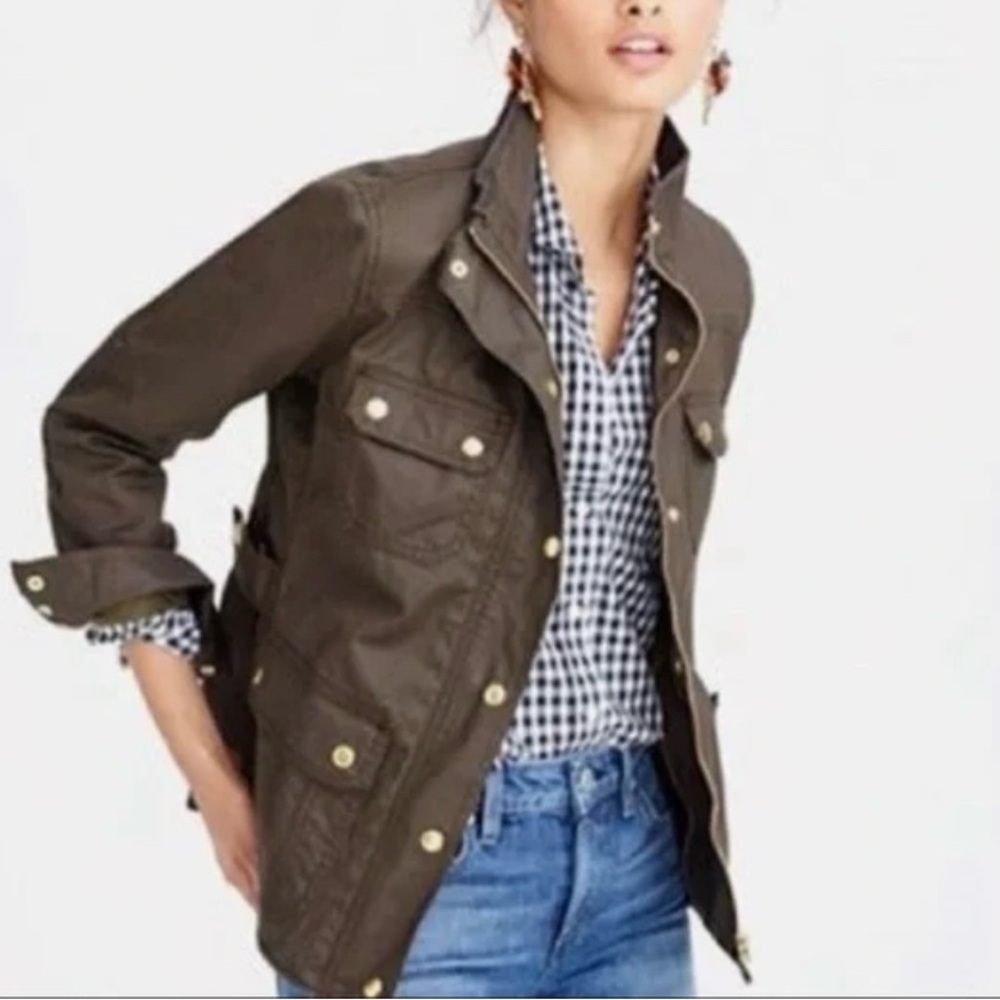 Women's Jcrew relaxed boyfriend field jacket